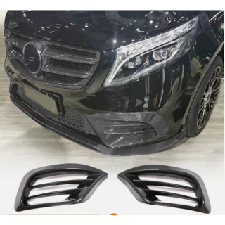 Mistlampcovers V1 (2020+, Dry Carbon) Mercedes Vito/V-klasse W447 2014– foto 1