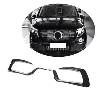 Mistlampomlijstingen V2 (2020+, dry carbon) Mercedes Vito/V-klasse W447 2014– foto 1