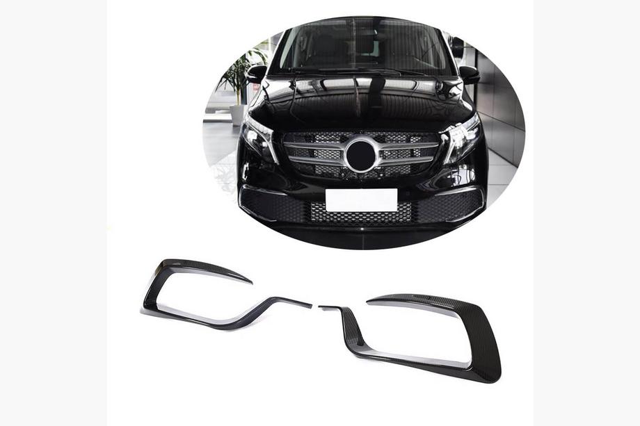 Mercedes Vito/V-klasse W447 2014– Mistlampomlijstingen V2 (2020+, dry carbon) Image