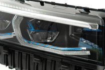 BMW 7 Serie F01/F02 2008–2015 Facelift kit voor G12 M760 (zonder vervanging van kofferdeksel en achterschermen) foto 10
