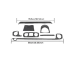 Mercedes G-Klasse W463 2018–2024 Set carbon interieurinlays V1 foto 5