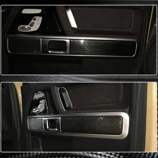 Interieur deurpanelen afdeklijsten (dry carbon) foto 4