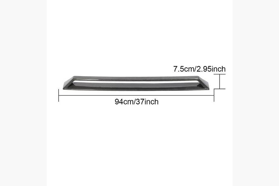 Mercedes G-Klasse W463 2018–2024 Voorbumper lip V2 (voor G63 AMG, dry carbon) Foto 6