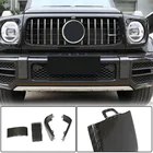 Mercedes G-Klasse W463 2018–2024 Set bumperlijsten voor voor- en achterbumper (voor G63 AMG, Dry Carbon) foto 1