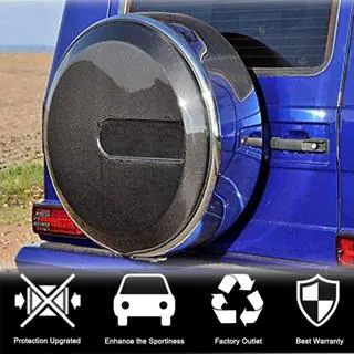 Reservewielkap (voor 2004-2018, dry carbon) Mercedes G-klasse W463 1990–2018 foto 2