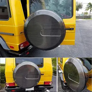 Reservewielkap (voor 2004-2018, dry carbon) Mercedes G-klasse W463 1990–2018 foto 4
