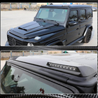 Mercedes G-klasse W463 1990–2018 AMG-Design vizier (voor 2004-2018, carbon) foto 6