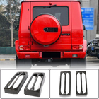 Mercedes G-klasse W463 1990–2018 Achterlichtcovers (dry carbon) foto 1