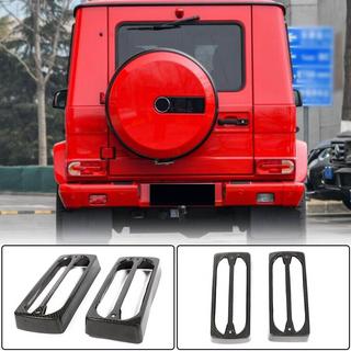 Achterlichtcovers (dry carbon) foto 1
