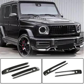 Carbon mistlampcovers (voor G63 AMG) Mercedes G-Klasse W463 2018–2024 foto 1