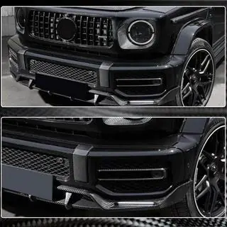 Carbon mistlampcovers (voor G63 AMG) Mercedes G-Klasse W463 2018–2024 foto 4