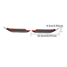 Mercedes G-Klasse W463 2018–2024 Flap-voorbumperdelen (voor G63 AMG 2019-2021, carbon) foto 6