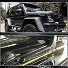 Mercedes G-klasse W463 1990–2018 Snorkel (voor 2004-2018, 2 stuks, carbon) foto 5