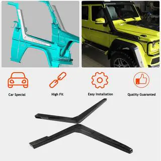 Snorkel (voor 2004-2018, 2 stuks, carbon) Mercedes G-klasse W463 1990–2018 foto 2