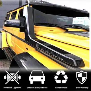 Snorkel (voor 2004-2018, 2 stuks, carbon) Mercedes G-klasse W463 1990–2018 foto 3