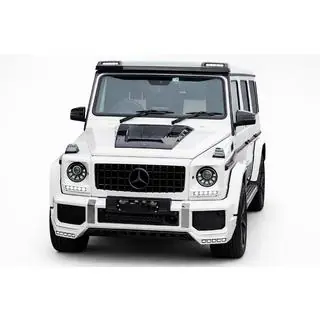 BRBS motorkapcover (voor 2004-2018, carbon) Mercedes G-klasse W463 1990–2018 foto 1