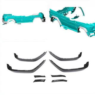 Wielkastverbreders (voor Carbon Set bodykit, carbon) foto 2