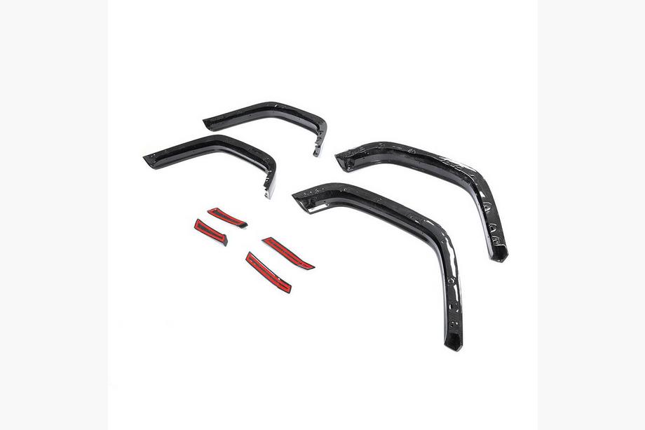 Mercedes G-Klasse W463 2018–2024 Wielkastverbreders (voor Carbon Set bodykit, carbon) Foto 5
