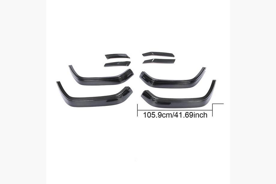 Mercedes G-Klasse W463 2018–2024 Wielkastverbreders (voor Carbon Set bodykit, carbon) Foto 6
