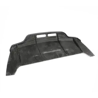 Achterbumper diffuser (voor AMG-Line 2015-2018, Carbon) foto 4