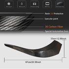 Mercedes S-class C217 Coupé 2014–2020 Inserts voor voorbumper (voor AMG-Line 2015-2018, carbon) foto 6