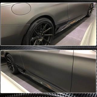 Zijskirts (voor AMG-Line 2015-2018, Carbon) foto 3