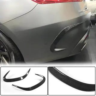 Achterbumperbeschermlijst (voor AMG / AMG-Line, carbon) foto 1