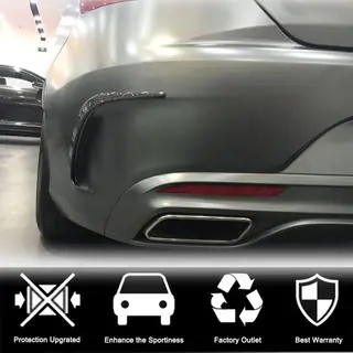 Achterbumperbeschermlijst (voor AMG / AMG-Line, carbon) foto 3