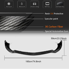 Mercedes S-class C217 Coupé 2014–2020 Voorbumper lip spoiler Lip V3 (voor AMG-Line 2015-2018, carbon) foto 6