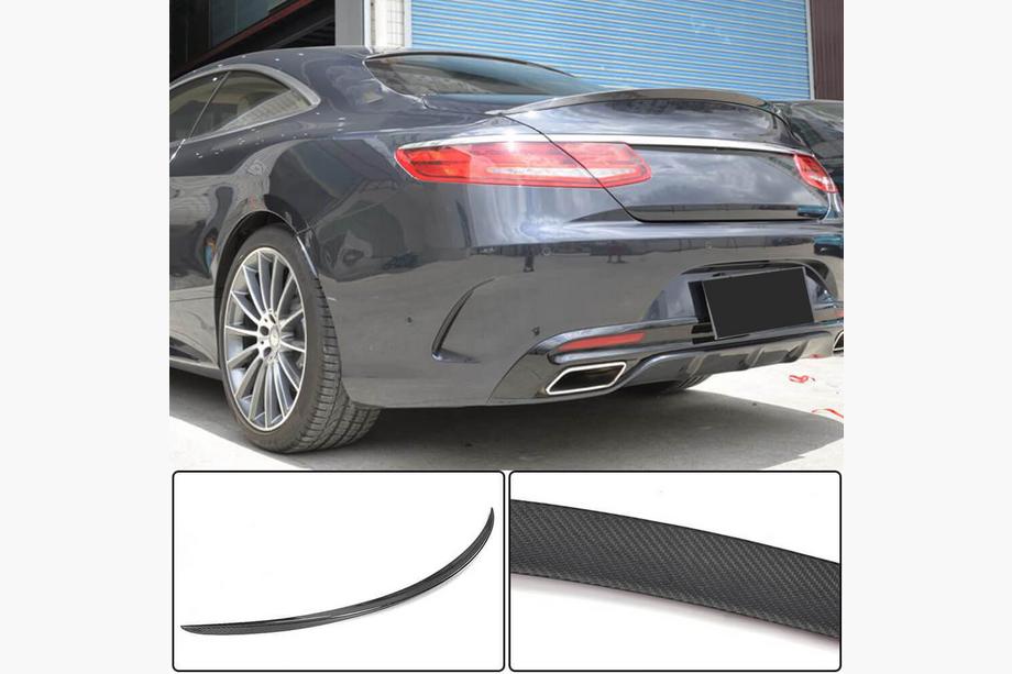 Mercedes S-class C217 Coupé 2014–2020 Spoiler V1 (coupé, carbon) Image
