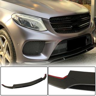 Frontbumper lip (voor GLE43 AMG, carbon) foto 1