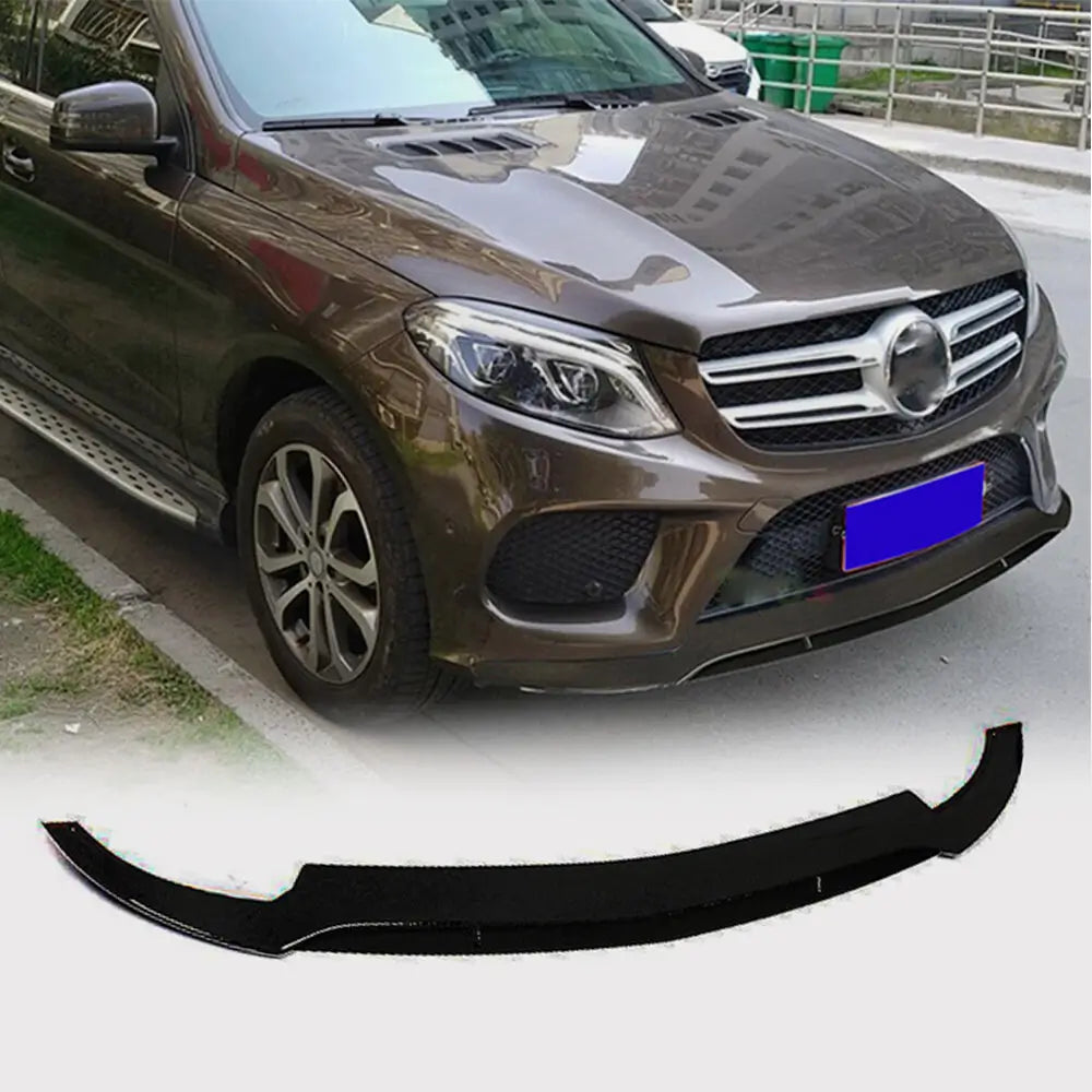 Mercedes GLE Coupé C292 2015–2019 Voorbumper lipspoiler (voor GLE43 AMG, kunststof) Image