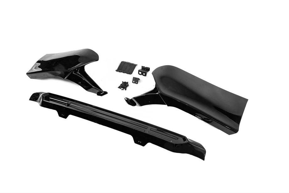 Toyota Land Cruiser Prado 150 2009–2023 Achterdiffuser in 3 delen TRD (voor 2017+) Zwart Foto 4