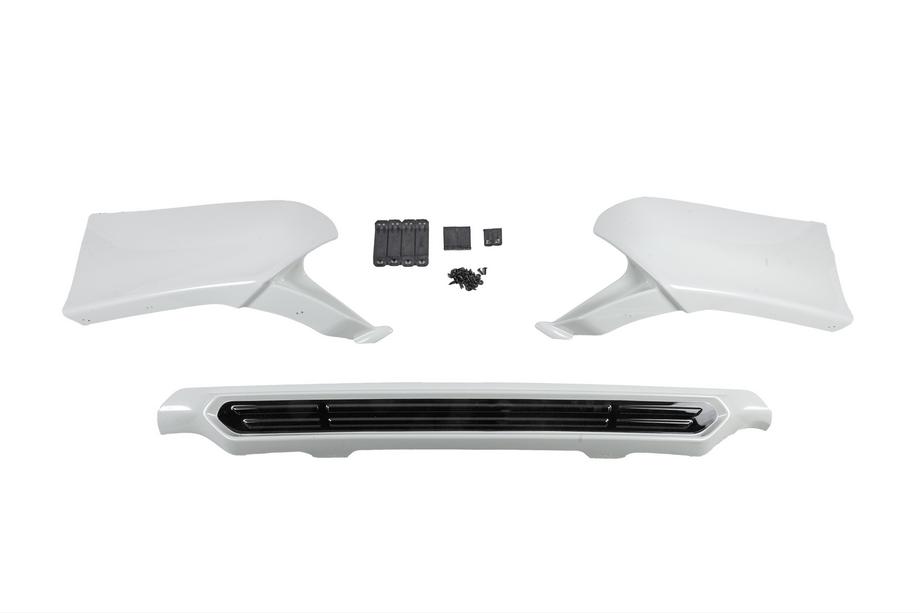 Toyota Land Cruiser Prado 150 2009–2023 Achterdiffuser in 3 delen TRD (voor 2017+) Zwart Foto 3