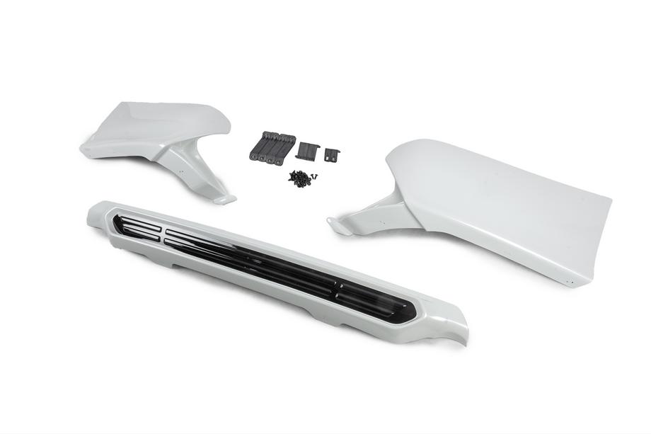 Toyota Land Cruiser Prado 150 2009–2023 Achterdiffuser in 3 delen TRD (voor 2017+) Zwart Foto 7