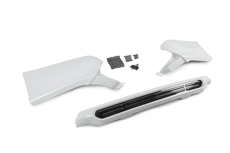 Toyota Land Cruiser Prado 150 2009–2023 Achterdiffuser in 3 delen TRD (voor 2017+) Zwart Foto 8