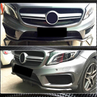 Mercedes GLA X156 2014–2019 Carbon lip voor de voorbumper Lip (voor GLA45 AMG 2013-2016) foto 4