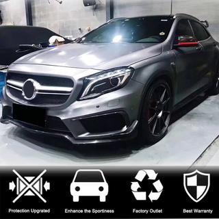 Carbon frontbumper splitters (voor GLA45 AMG 2013-2016) foto 2