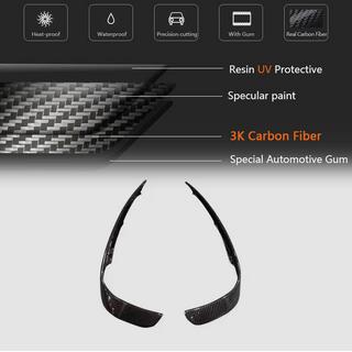 Carbon frontbumper splitters (voor GLA45 AMG 2013-2016) foto 3