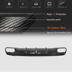 Mercedes GLA X156 2014–2019 Achterbumper diffuser (voor GLA45 AMG, carbon) foto 5