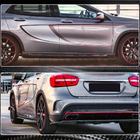 Mercedes GLA X156 2014–2019 Zijskirts (voor GLA45 AMG 2013-2016, carbon) foto 4
