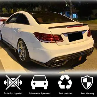 Achterbumper diffuser (voor AMG-Line 2014-2016, carbon) foto 2
