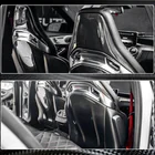 Mercedes A-Klasse W177 2018– Stoelpanelen (Dry carbon) foto 6