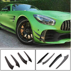 Mercedes AMG GT C190/R190 2014–2022 Voorbumper covers V1 (voor GT R 2016-2019, Carbon) foto 1