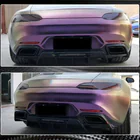 Mercedes AMG GT C190/R190 2014–2022 Achterbumper diffuser (voor 2015-2017, carbon) foto 4
