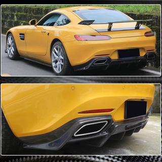 Achterbumper diffuser (voor 2015-2017, carbon) foto 3