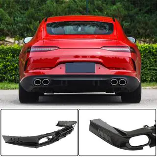Achterbumper diffuser (voor GT43/GT50/GT53 2018-2022, carbon) foto 1