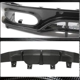 Achterbumper diffuser (voor GT43/GT50/GT53 2018-2022, carbon) foto 3