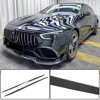Sideskirts (voor GT53 2018-2022, dry carbon) foto 1