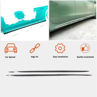 Sideskirts (voor GT53 2018-2022, dry carbon) foto 2